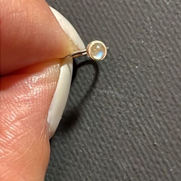 New Free People Tiny Cartilage Hoop Earring - Picture 3 of 3